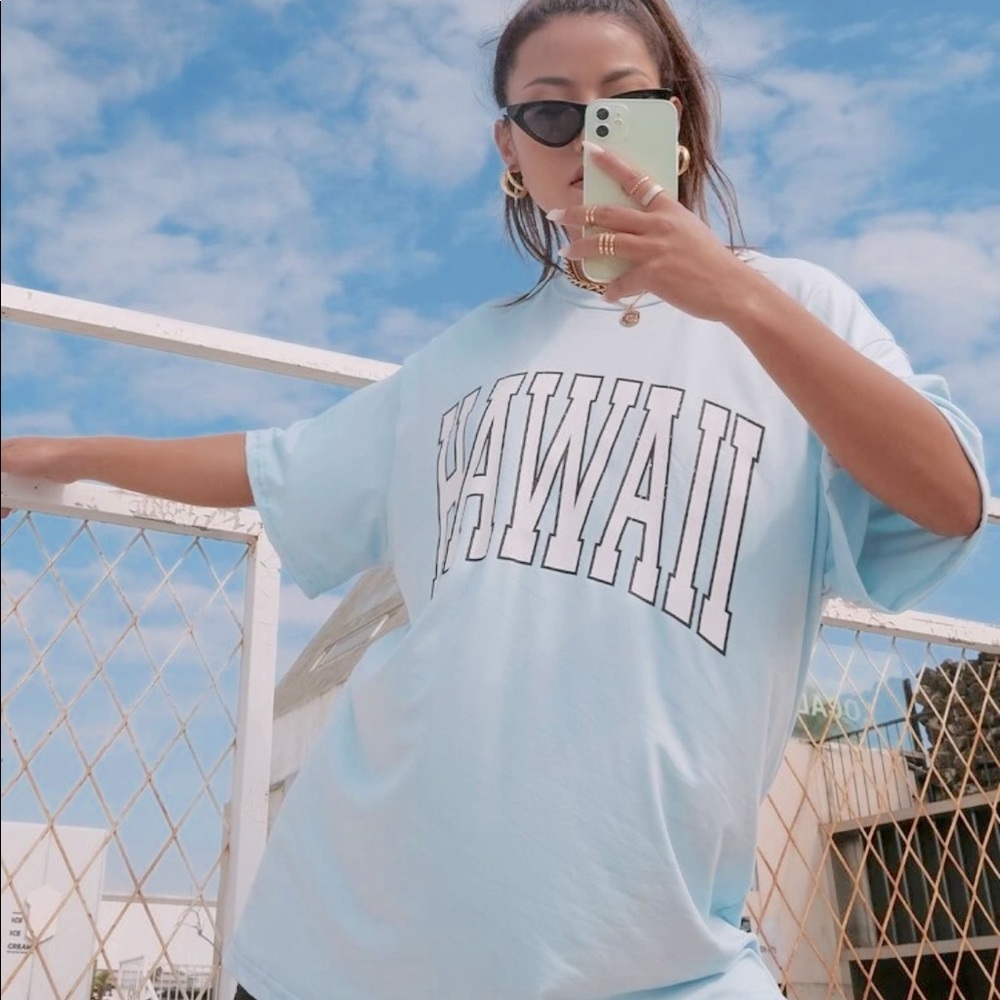 hawaii oversized tee!